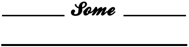Some samples of our finest Logos